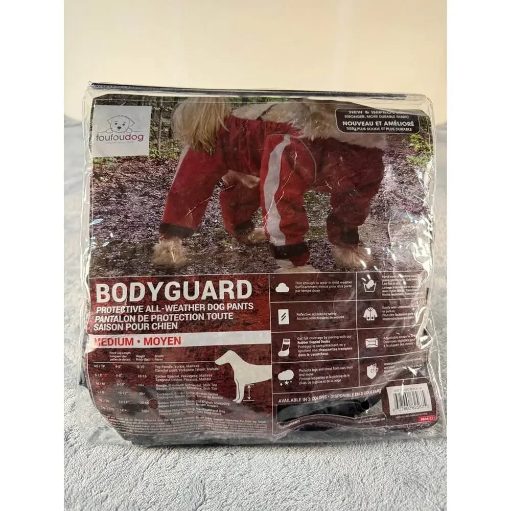 foufoudog Dog Raincoat -Medium- 📍PU Irvington 46219